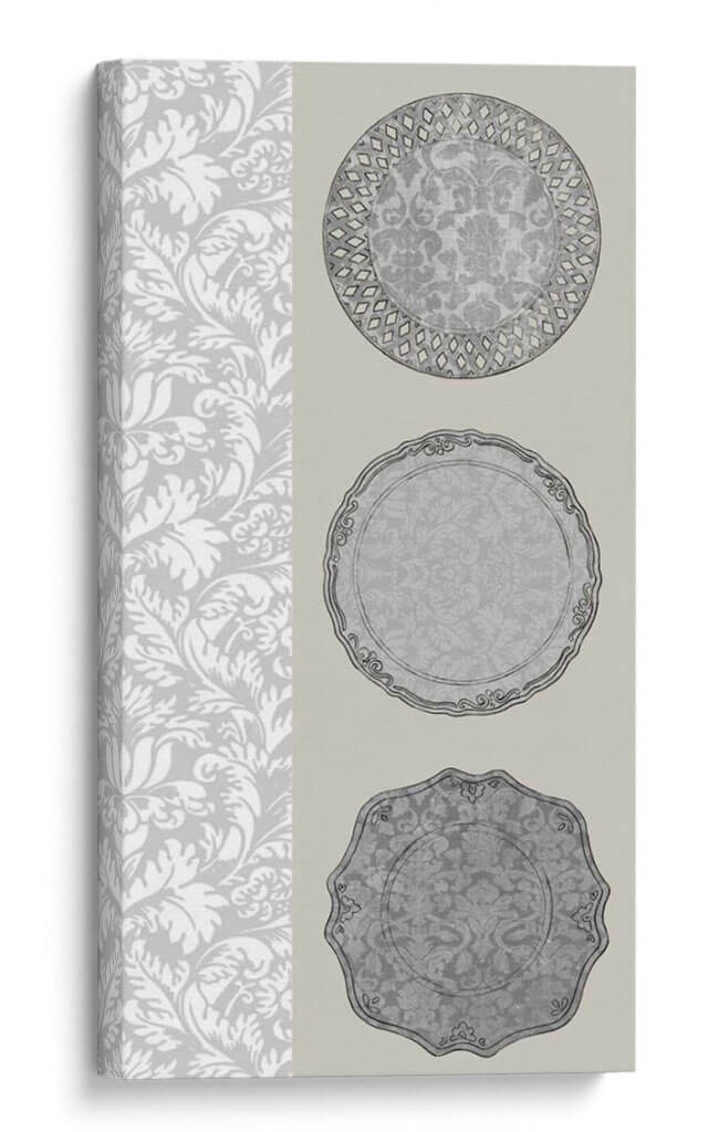Vajilla Lineal I - June Erica Vess | Cuadro decorativo de Canvas Lab