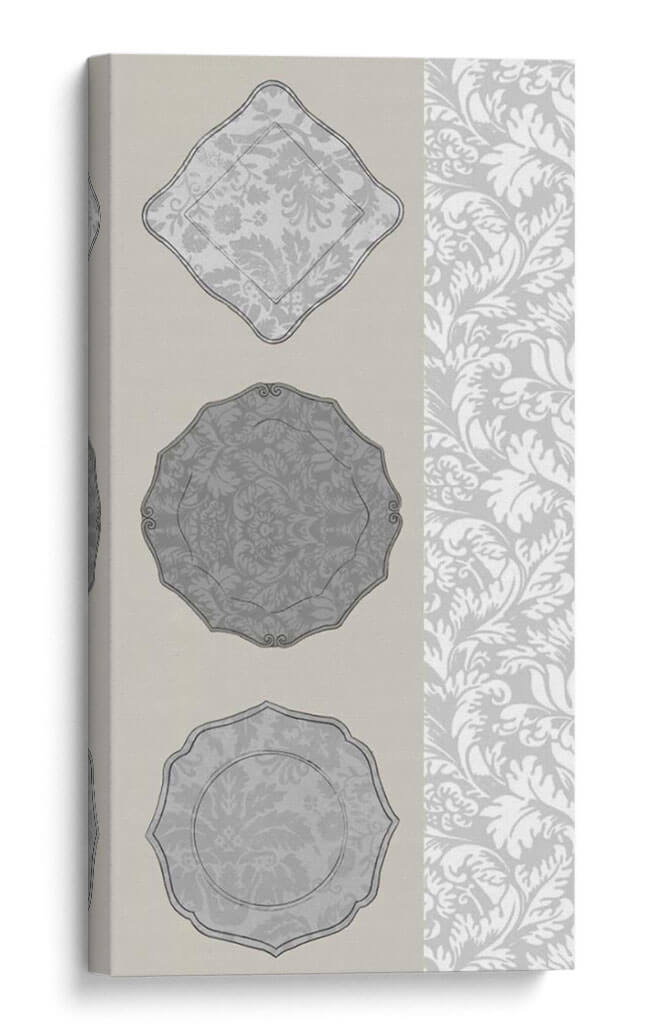 Vajilla Lineal II - June Erica Vess | Cuadro decorativo de Canvas Lab