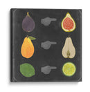 Pizarra De Frutas I - Vision Studio | Cuadro decorativo de Canvas Lab