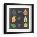 Pizarra De Frutas I - Vision Studio | Cuadro decorativo de Canvas Lab