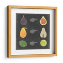 Pizarra De Frutas I - Vision Studio | Cuadro decorativo de Canvas Lab