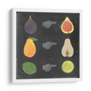 Pizarra De Frutas I - Vision Studio | Cuadro decorativo de Canvas Lab
