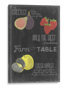 Pizarra Fruit III - Vision Studio | Cuadro decorativo de Canvas Lab