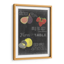 Pizarra Fruit III - Vision Studio | Cuadro decorativo de Canvas Lab