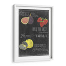 Pizarra Fruit III - Vision Studio | Cuadro decorativo de Canvas Lab