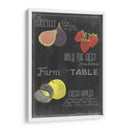 Pizarra Fruit III - Vision Studio | Cuadro decorativo de Canvas Lab