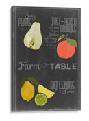 Pizarra Fruit IV - Vision Studio | Cuadro decorativo de Canvas Lab