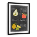 Pizarra Fruit IV - Vision Studio | Cuadro decorativo de Canvas Lab