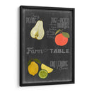 Pizarra Fruit IV - Vision Studio | Cuadro decorativo de Canvas Lab