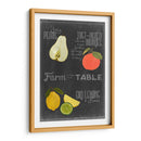 Pizarra Fruit IV - Vision Studio | Cuadro decorativo de Canvas Lab