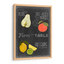 Pizarra Fruit IV - Vision Studio | Cuadro decorativo de Canvas Lab