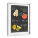 Pizarra Fruit IV - Vision Studio | Cuadro decorativo de Canvas Lab