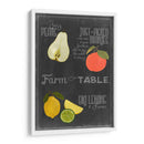 Pizarra Fruit IV - Vision Studio | Cuadro decorativo de Canvas Lab