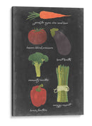 Pizarra Verduras I - Vision Studio | Cuadro decorativo de Canvas Lab