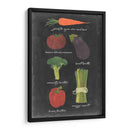 Pizarra Verduras I - Vision Studio | Cuadro decorativo de Canvas Lab
