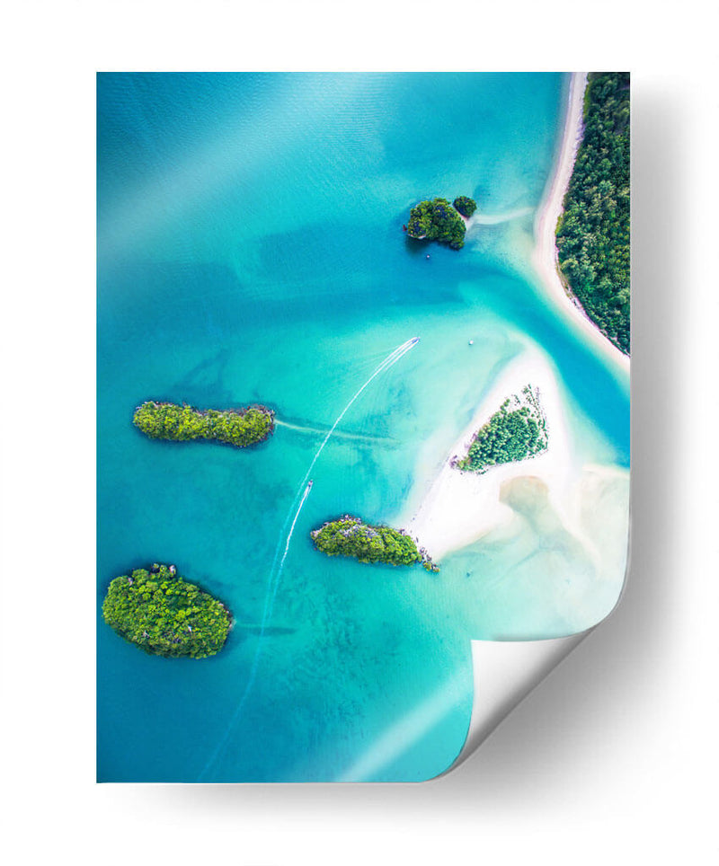 Paseo entre islas | Cuadro decorativo de Canvas Lab