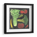 Pizarra Verduras III - Vision Studio | Cuadro decorativo de Canvas Lab