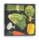 Pizarra Veggies IV - Vision Studio | Cuadro decorativo de Canvas Lab