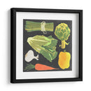 Pizarra Veggies IV - Vision Studio | Cuadro decorativo de Canvas Lab