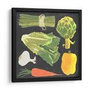 Pizarra Veggies IV - Vision Studio | Cuadro decorativo de Canvas Lab