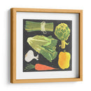 Pizarra Veggies IV - Vision Studio | Cuadro decorativo de Canvas Lab