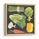 Pizarra Veggies IV - Vision Studio | Cuadro decorativo de Canvas Lab