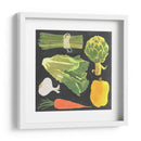 Pizarra Veggies IV - Vision Studio | Cuadro decorativo de Canvas Lab