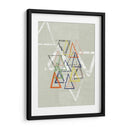 Enteros Triángulos I - Jennifer Goldberger | Cuadro decorativo de Canvas Lab