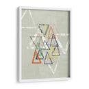 Enteros Triángulos I - Jennifer Goldberger | Cuadro decorativo de Canvas Lab