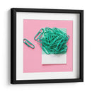 Pendientes color menta | Cuadro decorativo de Canvas Lab