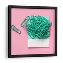 Pendientes color menta | Cuadro decorativo de Canvas Lab