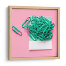 Pendientes color menta | Cuadro decorativo de Canvas Lab