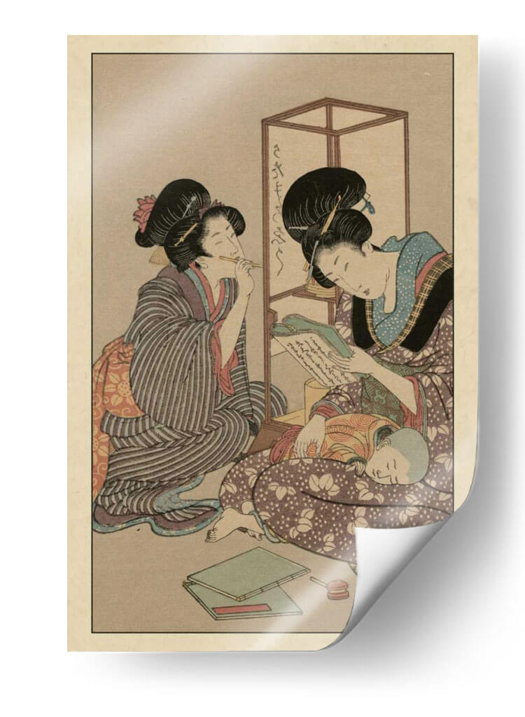 Las Mujeres En Japón II - Vision Studio | Cuadro decorativo de Canvas Lab