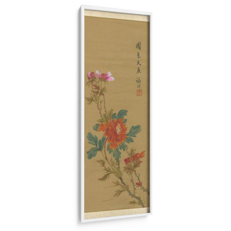 Oriental Floral Scroll I | Cuadro decorativo de Canvas Lab