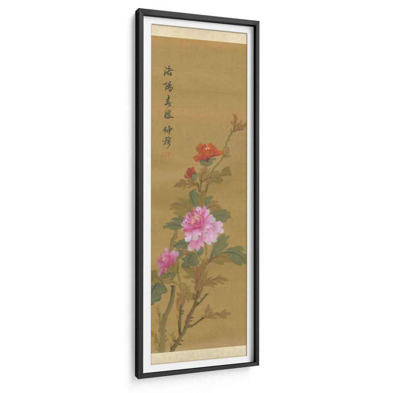 Oriental Floral Scroll II | Cuadro decorativo de Canvas Lab