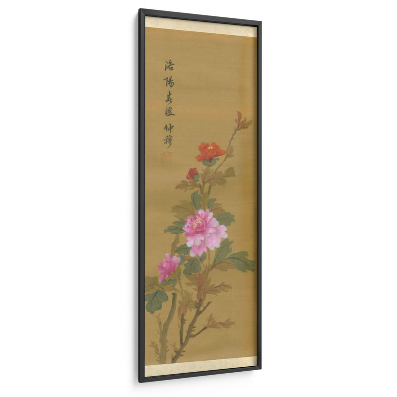 Oriental Floral Scroll II | Cuadro decorativo de Canvas Lab