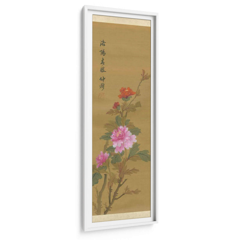 Oriental Floral Scroll II | Cuadro decorativo de Canvas Lab