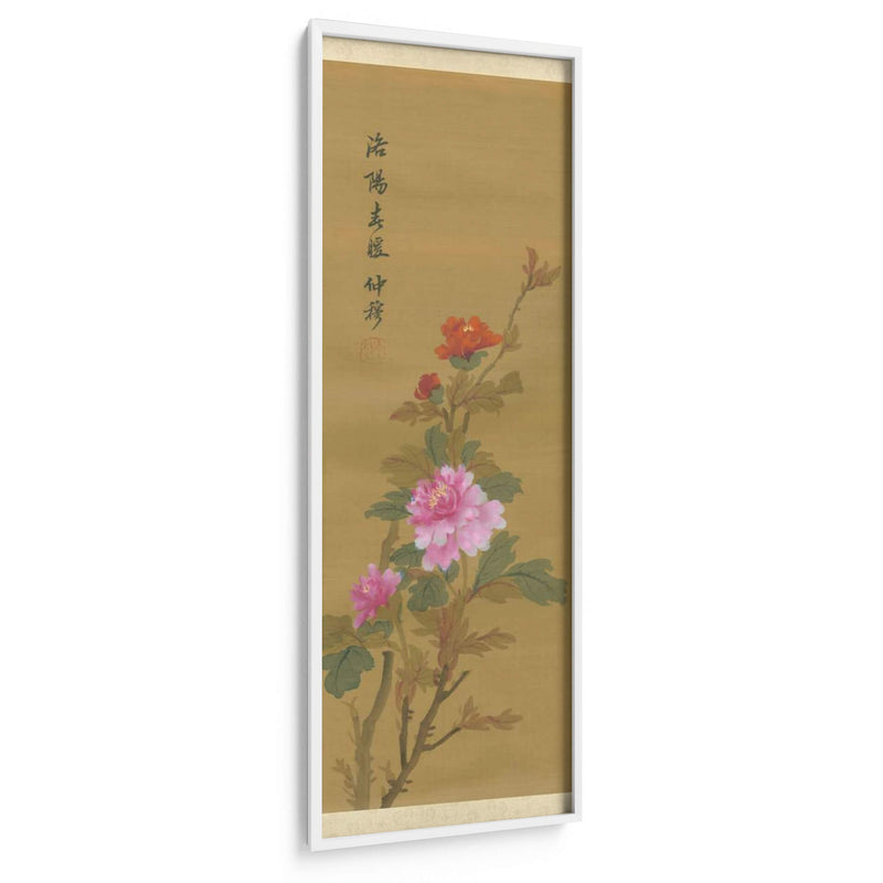 Oriental Floral Scroll II | Cuadro decorativo de Canvas Lab