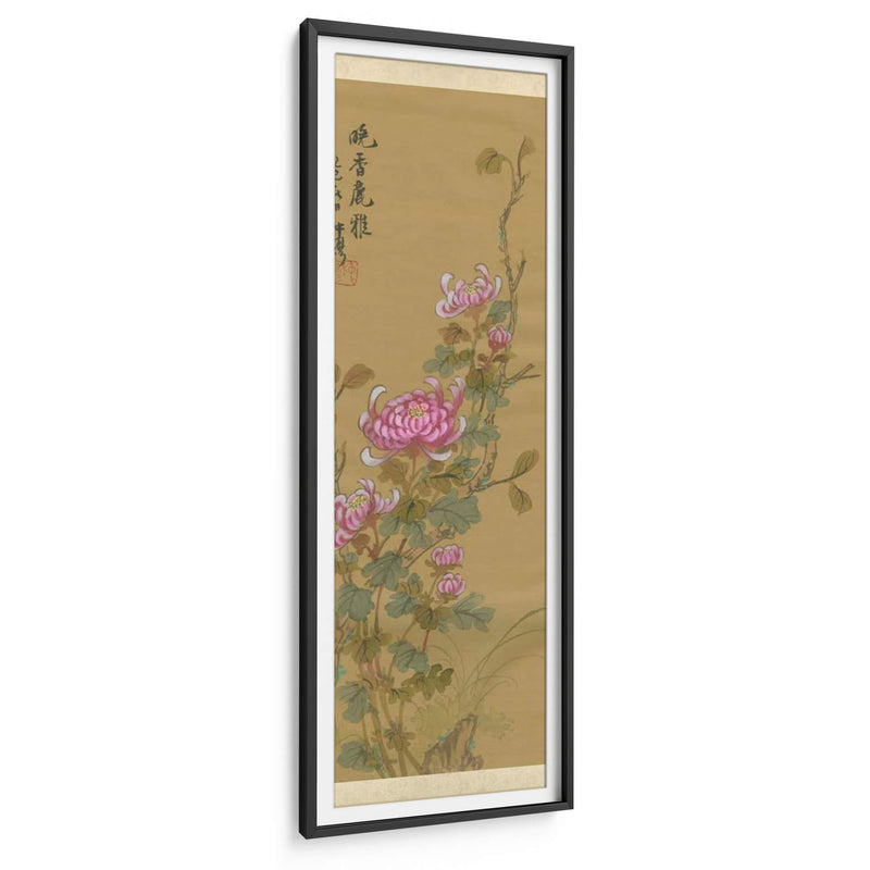 Oriental Floral Scroll III | Cuadro decorativo de Canvas Lab