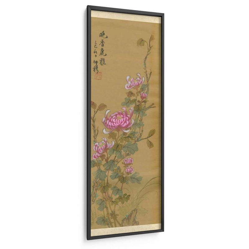 Oriental Floral Scroll III | Cuadro decorativo de Canvas Lab