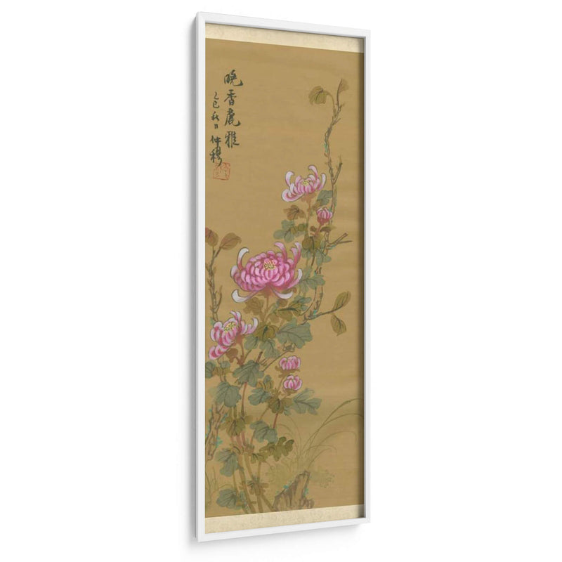 Oriental Floral Scroll III | Cuadro decorativo de Canvas Lab