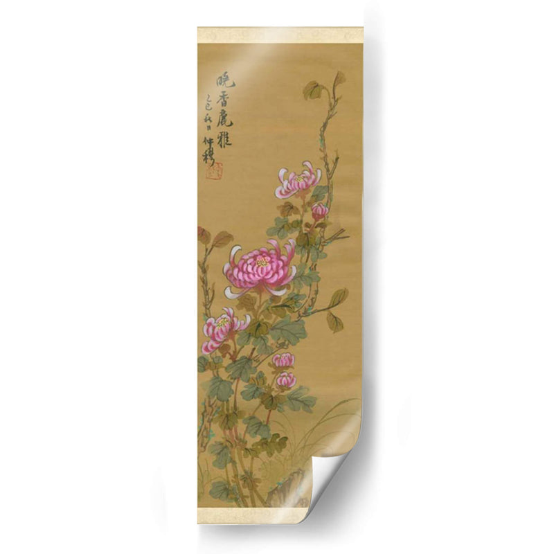 Oriental Floral Scroll III | Cuadro decorativo de Canvas Lab