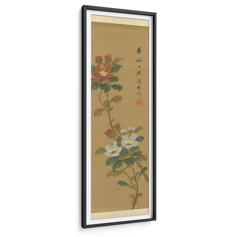 Oriental Floral Scroll V | Cuadro decorativo de Canvas Lab