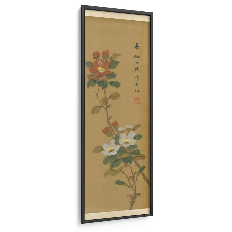 Oriental Floral Scroll V | Cuadro decorativo de Canvas Lab