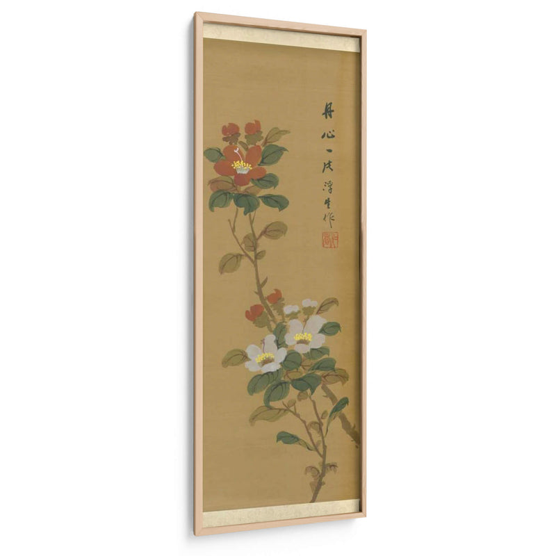 Oriental Floral Scroll V | Cuadro decorativo de Canvas Lab