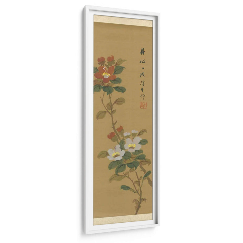 Oriental Floral Scroll V | Cuadro decorativo de Canvas Lab