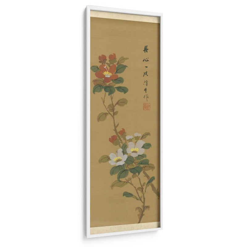 Oriental Floral Scroll V | Cuadro decorativo de Canvas Lab