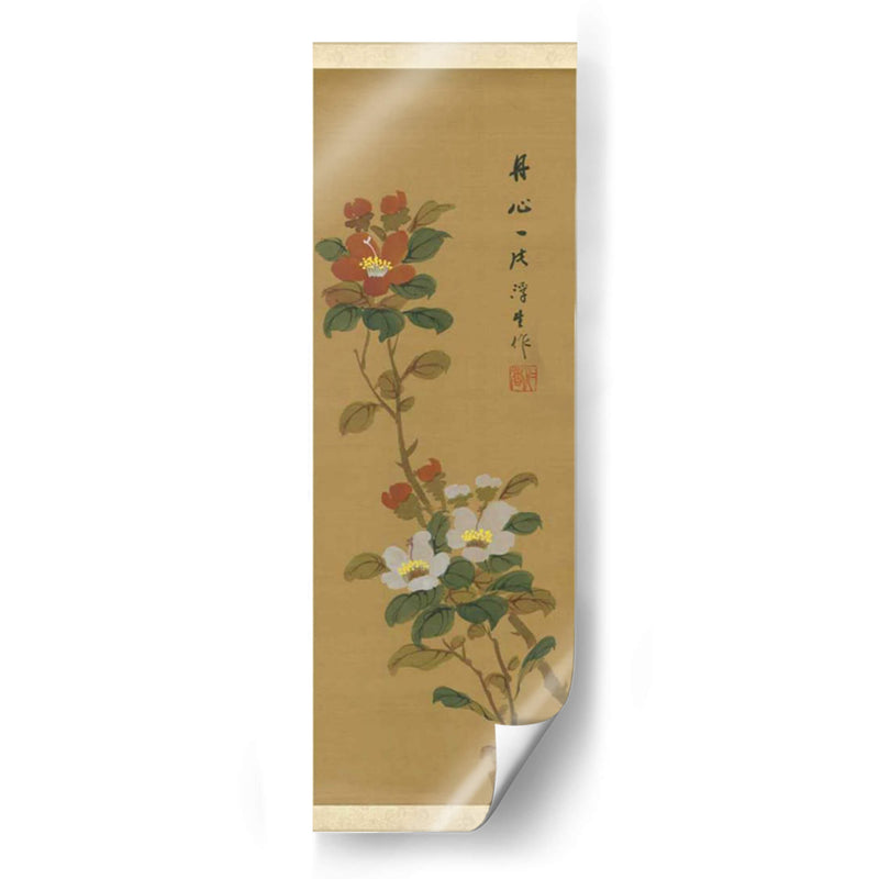 Oriental Floral Scroll V | Cuadro decorativo de Canvas Lab