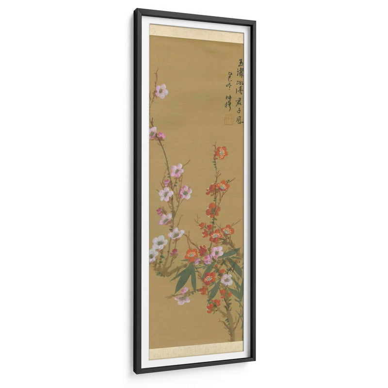 Oriental Floral Scroll VI | Cuadro decorativo de Canvas Lab