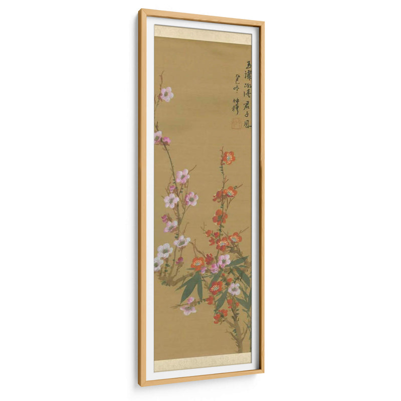 Oriental Floral Scroll VI | Cuadro decorativo de Canvas Lab